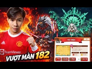 Đánh Màn 182 Sau Những Ngày Bị Hacker Phá Acc | Gold Tower Defence | Lukas GTD