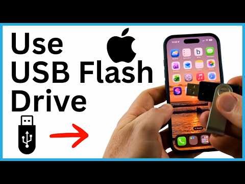 How To Use USB Flash Drive On iPhone - Full Guide