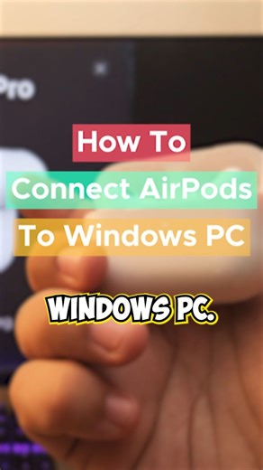 Headphonesty on Instagram: "Learn how to pair AirPods with your Windows PC! Check out our full video on: https://www.youtube.com/watch?v=ObONrjqNmjY and our full guide on: https://www.headphonesty.com/2021/10/how-to-connect-airpods-to-pc/ #AirPods #WindowsPC #TechTutorial"