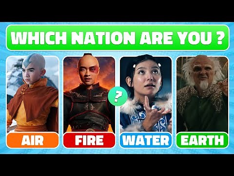 Which Avatar The Last Airbender Nation Are You In? | Avatar QUIZ