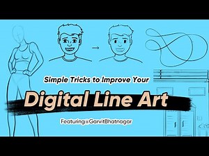 Simple tricks to improve your digital line art