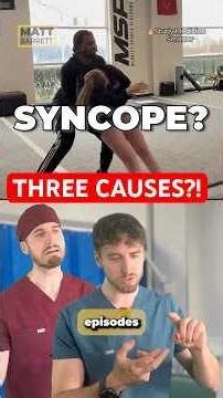 Easily remember syncope causes