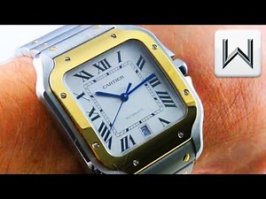 2018 Cartier Santos Large SMARTLINK + QuickSwitch Santos De Cartier W2SA0006 Luxury Watch Review