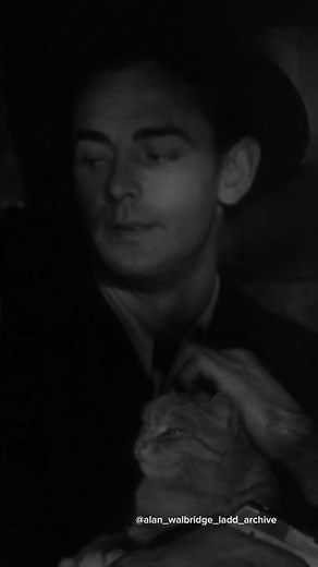 Alan and Veronica Lake in This Gun for Hire (1942) #alanladd #noir #filmnoir #classicmovies #film