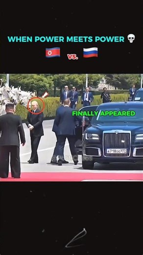 The Most Powerful Handshake in the World 🥶 #kimjongun