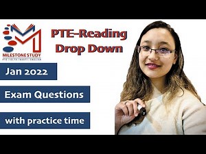 PTE Reading and Writing Drop Down | 20-21 | Exam Questions | Practice time | Milestone Study