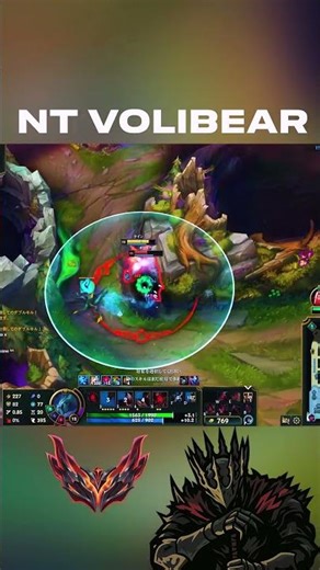 Trolling Volibear - Escape? - League of Legends #shorts