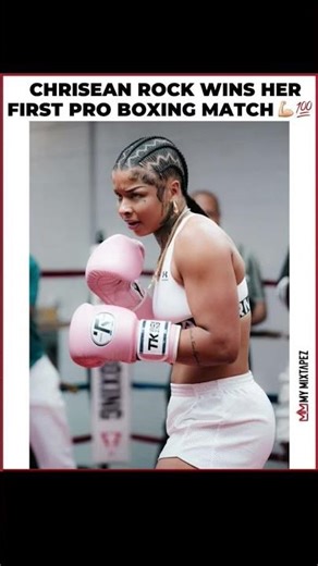 CONGRATULATIONS CHRISEAN ON YOUR FIRST PROFESSIONAL FIGHT GOOD WIN
