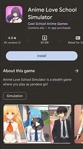 TOP 10 BEST YANDERE SIMULATOR FAN GAME FOR PLAYSTORE
