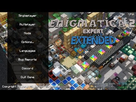 Minecraft Survival!! Enigmatica 2: Expert - Extended