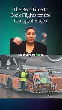 The Best Time to Book Flights for the Cheapest Prices #TravelTips #CheapFlights #Flight attendants