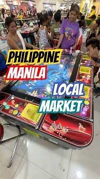 混沌と活気のマニラローカル市場 #travel #manila