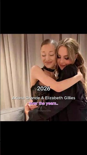 Ariana Grande and Elizabeth Gillies friendship over the years ❤️