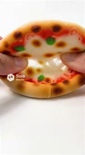 【飯テロ】とろ～りチーズ！？超リアルなピザが最高にぷにぷに🍕Realistic Pizza Squishy!🍕 Satisfying Cheese Squeezing & Soft Food ASMR