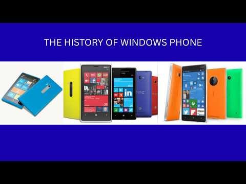 The History of Windows Phone