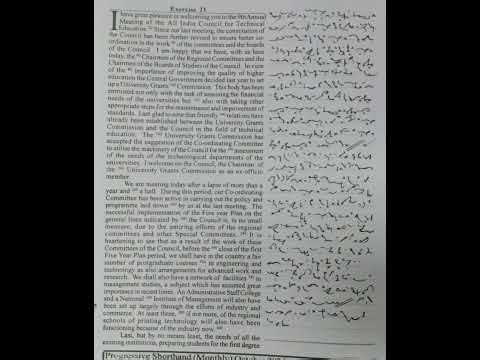 100 WPM | Exercise No.21 | English Shorthand | Progressive Magazine (October 2025) | #shorthand