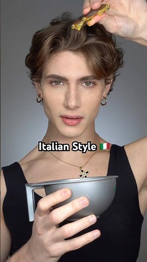 Italian style #hairstyle #haircut #shorts