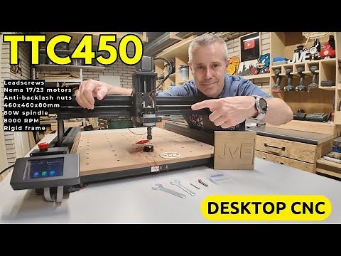 TwoTrees TTC 450 Desktop CNC | How does it perform? | #cnc #fusion360 #router