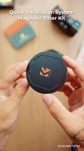 K&F CONCEPT 62mm Magnetic CPL+ND8+ND64+Magnetic Basic Ring+Lens Cap Camera Lens Filters Kit (5 Pack) -Optical Glass Polarizing Neutral Density Filters Kit with 28 Multi-Layer Coated (Nano-X Series)