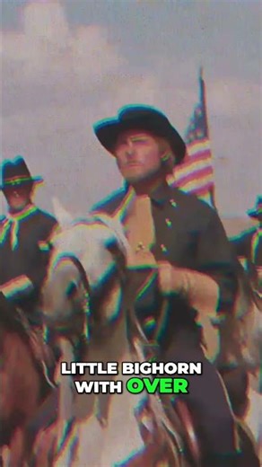 Little Bighorn: 7th Cavalry's Crushing Defeat Unfolds #shorts