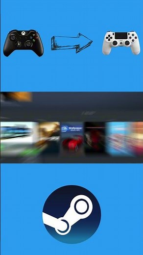 Cara setting layout controller default Steam #tips #shorts #controller #steam #games #tutorial