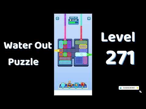 Water Out Puzzle Level 271 Walkthrough 💧 | Step-by-Step Solution | SolutionGuruji