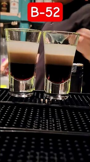 B-52: This Shot will Blows Your Mind. 🔥🔥🔥 #cocktail #bartender