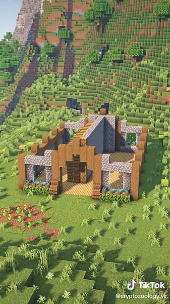 minecraft storage house! #minecraft #minecraftbuilding #minecrafttutorial #minecrafthacks #fyp