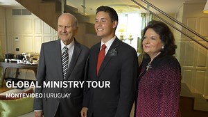54K views · 278 reactions | President Russell M Nelson has met thousands of missionaries from The Church of Jesus Christ of Latter-day Saints during his ongoing Global Ministry Tour. Last week in Uruguay, he got to see his favorite missionary--his grandson, Elder Nicholas Russell Nelson. | Church News | Facebook