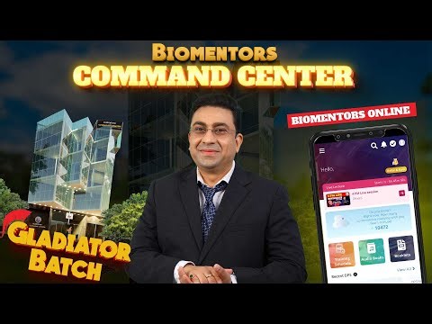 Biomentors Offline batch for NEET l Gladiator batch l NEET 2025