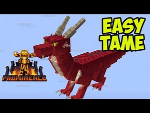 Prominence 2 minecraft how to TAME A DRAGON (Minecraft Prominence 2 dragon how to tame, breed