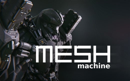 blender-商业插件极度推荐-建模向-MESHmachine-超级模型修改器