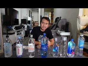Mineral Water taste test comparison! Icelandic, Acqua Panna, Fiji, Evian, Whistler, VOSS, Smart, PH