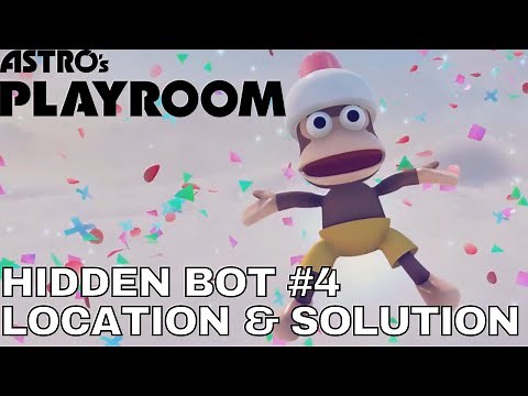 ASTRO’S PLAYROOM (PS5) GUSTY GATEWAY HIDDEN BOT #4 & HOW TO UNLOCK (Ape Escape Bot)
