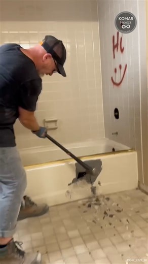 It's Time for the Bathroom Demo | komarproject