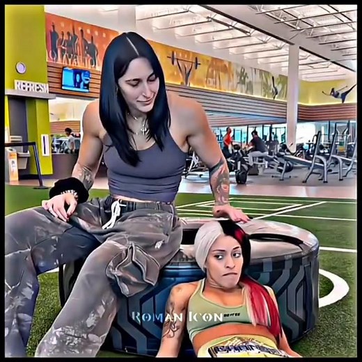 Rhea Ripley & Zelina Vega's Funniest gym Moments 💪😂 Edits! #shorts