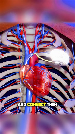 How Pacemaker Insertion Is Done (3D Animation) Pacemaker Implantation is performed to treat abnormal heart rhythms. Doctors place a small device under the skin and connect leads to the Heart. The pacemaker sends electrical signals to keep the heartbeat regular. #pacemaker #heartsurgery #cardiology #medicalanimation #3danimation