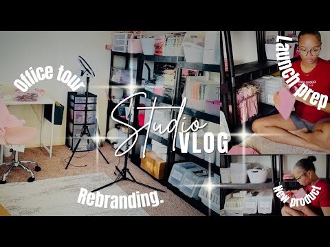 Office Tour + New Inventory Unboxing | Preparing for Small Business Launch