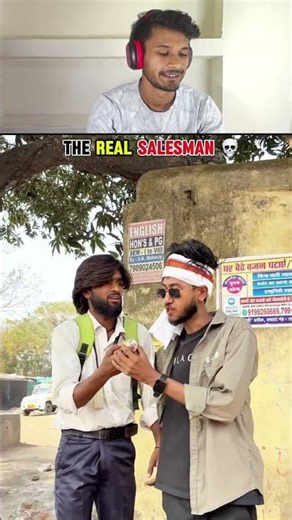 The real saleman☠️😆 #shorts #comedy #funny