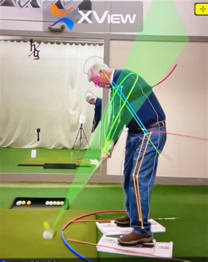 Dave F | Golf swing employing new toy, all while being on my slide vector boards with Lazy Susan | Instagram