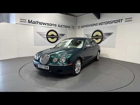 2007 JAGUAR S-TYPE SE TD AUTO | Mathewsons Classic Cars | Auction: 20, 21 & 22 May 2026