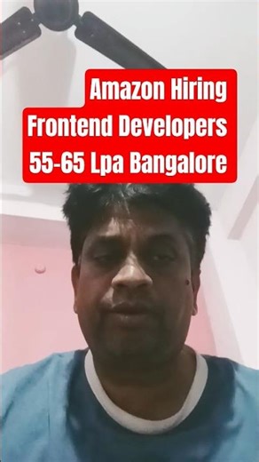 Amazon Front End Engineer 55-64 LPA Salary 💰 Alexa Smart Home | Bengaluru | React | 2026