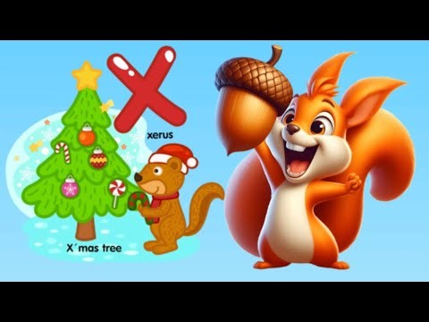ABC Phonics with Animals | XERUS | Letter X kids