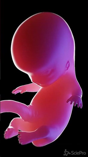 Development of the human fetus #anatomy #meded #3dmodel