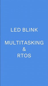 🔴 RTOS LED Blink & Multitasking | STM32F411CEU6 Black Pill #STM32 #FreeRTOS #EmbeddedSystems