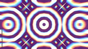 A vibrant, symmetrical design featuring star-like shapes and geometric patterns, creating a visually striking graphic element.