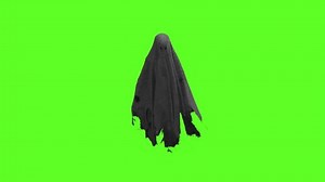 Flying Black Ghost On Green Screen Stock Footage Video (100% Royalty-free) 1039027793 | Shutterstock