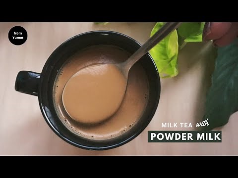 How To Make Tea With Milk Powder • Milk Powder Tea - Nom Yumm