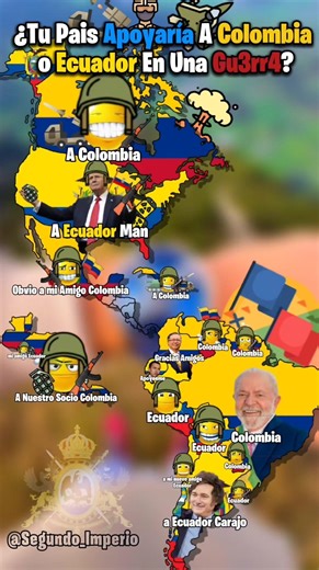 Y tu pais quien apoya? #mapguide #geografia #geography #history