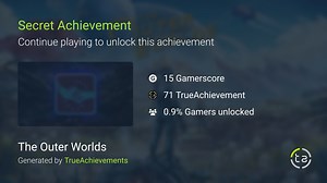 The Postman achievement in The Outer Worlds